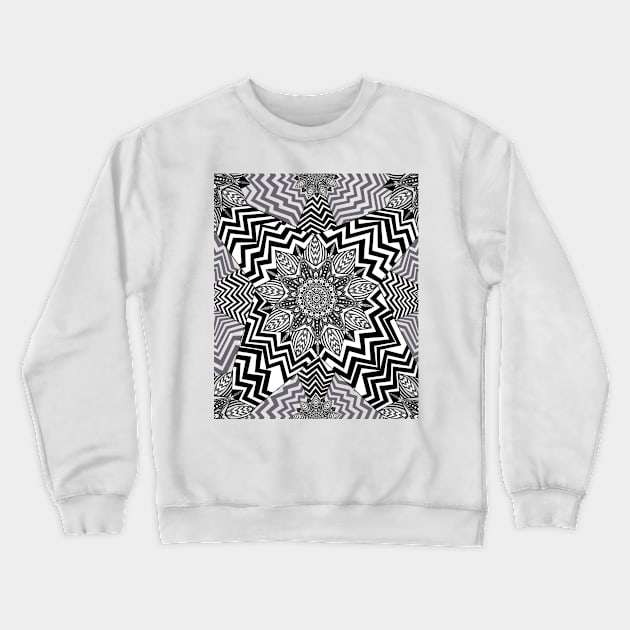 Mandala african pattern Crewneck Sweatshirt by PaepaeEthnicDesign
